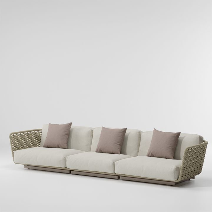 Tilos Sofa 340cms without side cushions 