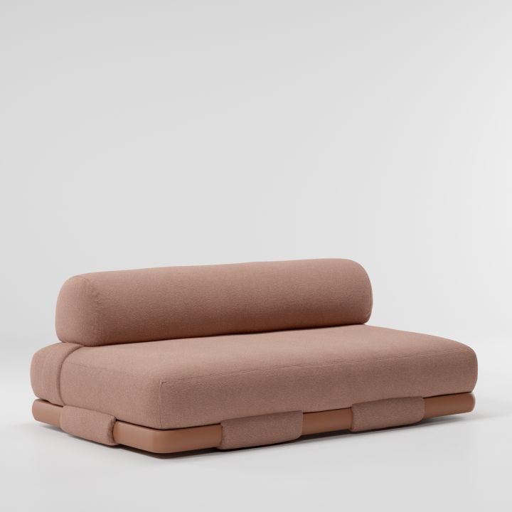 Two seat module with cushion