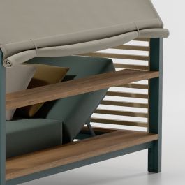Teak Side Shelf