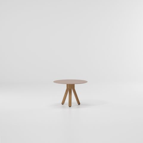 Maia Side Table D60 Teak Legs