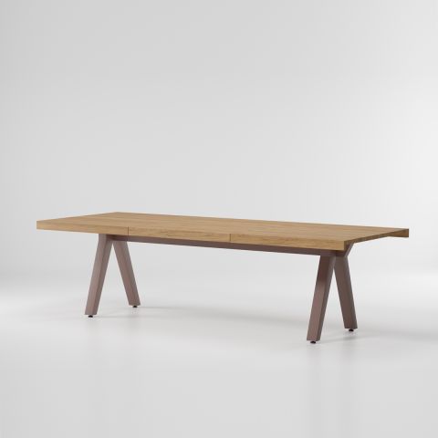 Maia Dining Table Top 10 Guests Aluminium Legs