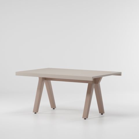 Maia Dining Table 160 Aluminium Legs